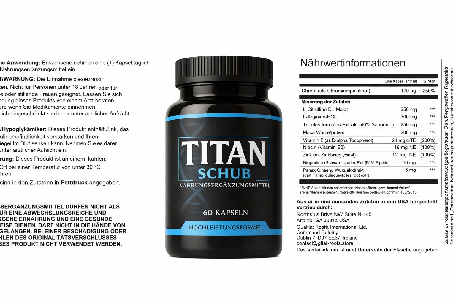 TitanSchub Ingredients